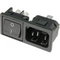 Conector: alimentare AC; soclu; tată; 10A; 250VAC; IEC 60320, BZM27/Z0000/57B, BULGIN