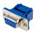 Conector mama, 9 PIN, pt cablu banda, DFF-09LC