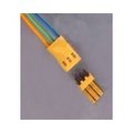 Conector 3pini, cu fire, 300mm, RM2.54, mufa tata pcb, P35003