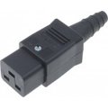 Conector alimentare calculator, mama, IEC C19, 16A, PX0599, BULGIN