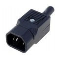 Mufa alimentare tata, Conector: IEC 60320,alimentare AC; C14 (E); mufă; tată, 10A, PX0686, BULGIN