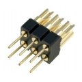 Adaptor; şiruri pini; PIN: 6; drept; 2,54mm; lipire,THT; 2x3, ZL210-2X3P