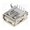 Conector USB-A, soclu pcb, USBA-G