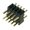 Conector Şir pini;  tată; PIN: 10; drept; 1,27mm; THT; 2x5; aurit, ZL311-2X5P