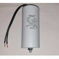 Condensator 100uF, pornire motor, 450V, fire, surub, WELL