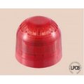 Sirena si semnalizare optica, rosu, 17-60VDC, 107dB, lumina intermitenta,  18-980500, KLAXON