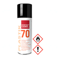 Spray acoperire, protectie, pcb, componente, motoare, transformatoare, 200ml, PLASTIC-70/200