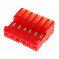 Conector mama MTA100, 6pini, 3-643813-6