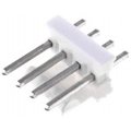 Soclu; cablu-placă; tată; PIN: 4; 2,54mm; THT; MTA-100, 640456-4