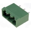 Conector pcb, 3 pini, 15A, RM5, tata, RM5.08, TBG-5-PW-3P/GN