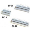 Conector FFC/FPC, 20 pini, pitch 1,25mm, ZIF-20