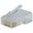 Mufa RJ45, CAT6, UTP, cablu rotund, RJ45W-CAT6U-R