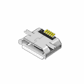 Conector MicroUSB tip B, 5 poli, SMD, 712-1-S-BS0