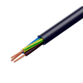 Cablu 3x0.75mm2, OMY, rotund, litat, Cu, cu manta de PVC, negru, 300V, OMY3/0.75-C