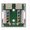 Priza dubla UTP, RJ45, aparenta, CAT5, ecranat, alba, LANBOX-SM-F5X2