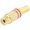 Conector RCA; mama, metalica, rosu, CC-109R