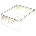 Sertar; 106x135x55mm; plastic; negru; transparent; KON-PX4-SZUFL