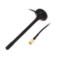Antena RF; 433.050-434.790MHz; 2dBi; SMA tata, cablu 121mm, magnet,  433M-ANT016