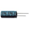 22uF/100V, Condensator electrolitic, 8x11mm, RUBYCON