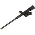 Clip negru de masurare cu penseta; 10A; 155mm, AX-CP-07-B