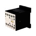 Contactor 6A, 24VAC, 3xNO, DIN, NO auxiliar, 11BG0610A024