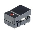 Microintrerupator tach monostabil; SPST-NO; 18x12mm, LED; negru; B3J-2100