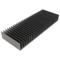 Radiator AL, 75x200x25mm, anodizat, SK42/75/SA