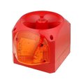 Sirena industriala, lumina portocaliu, intermitenta, 230VAC, 110dB, IP66, 18-980559