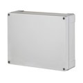 Carcasa ABS gri, IP65, IK07, capac gri, 270x340x106mm, EPN-2725-00