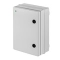 Carcasa ABS gri, IP65, IK08, capac gri, 252x352x142mm, EPN-2753-00