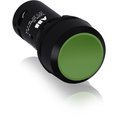Intrerupator panou, verde, monostabil, NO, 1A/240VAC, orificiu montare Ø22mm, CP1-10G-10