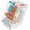 Releu 230V, 4PDT, 6A, R4N-2014-23-5230-WT, RELPOL
