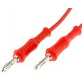 Cablu de masurare; silicon; cablu:1m; rosu ;20A  PJ2019-100-R