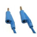 Fir de testare, 2x mufa+soclu 4mm, 20A, PP101-BL