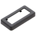 Cadru negru pentru intrerupatoare, comutatoare cu orificu montare 30x11mm, F1096MOAAA, BULGIN
