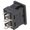 Comutator basculant, ON-OFF, 10A, 4 pini, SPST, orificiu montare 19.4x13mm, RS1366LBBGL3