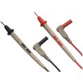 Set cabluri test, 1KV, masurare, rosu, negru, 4mm, 1m, AX-TLS-001B