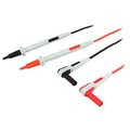 Set cabluri masurare, rosu, negru, 1m, 10A, AX-TLS-004A