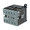 Contactor mini, 6A, 220VAC, 3xNO, auxiliar NO, B6-30-10-80, ABB