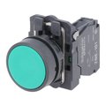 Buton panou, monostabil, NO, 3A/250V, verde, XB5AA31, SCHNEIDER ELECTRIC