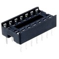 Soclu circuit integrat, 14 pini, RM2.54, ICVT-14