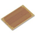 Placa cablaj, placa test, 72x47mm, 417 gauri, pas 2.54mm, MC01009