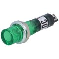 Lampa semnalizare, verde, 12VAC, panou, NI-2FGR-12V