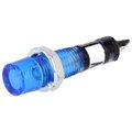 Lampa semnalizare, albastru, 12VDC, panou, NI-2FBL-12V