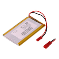 Acumulator 3.7V, Li-Po; 4000mAh; 8.5x50.5x80.5mm; ACCU-LP805080/CL
