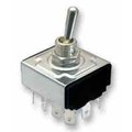 Intrerupator basculant, ON-ON, 16A, 12 pini, 4PDT, MCR13-44B-01