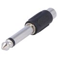 Adaptor jack 6.35mm, tata, RCA, mama, mono, AC-021