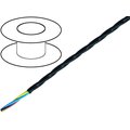 Cablu 2x0.75mm, izolatie teflon, negru, -100-205C, HEAT205MC-2X0.75