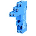 Soclu releu, 6 pini, sina, serie 40.51, 40.52, 40.61, 44.52, 44.62, 95.95.3, FINDER