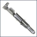 Pin plug (male), 18-24AWG, Tin, CRIMP, Universal Mate-N-Lok, 350690-1, TE Connectivity